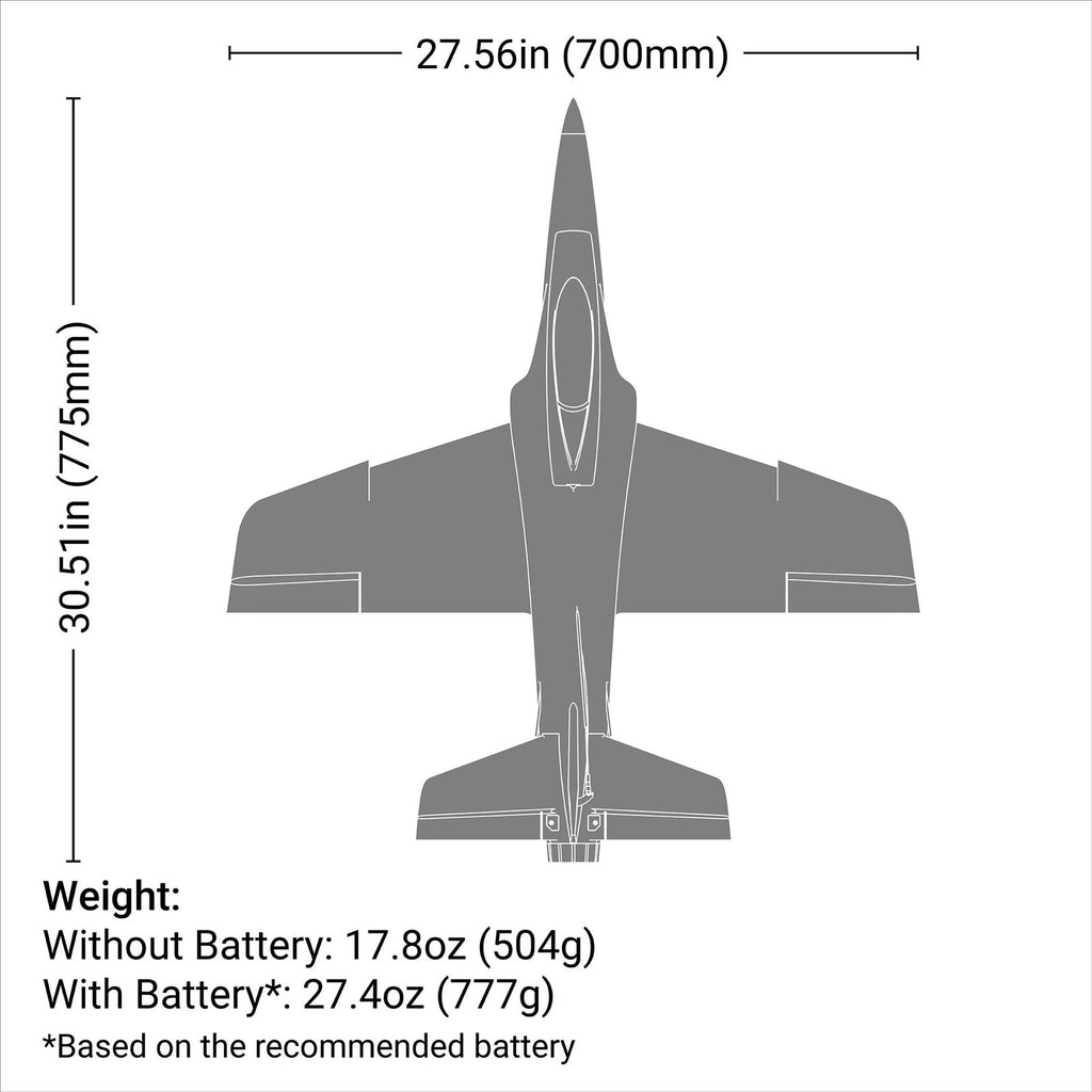 E-Flite Habu SS 50mm EDF RC Jet BNF Basic with AS3X+ and SAFE Select (3)
