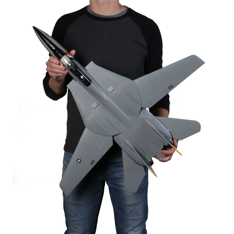 Eflite EFL01450+SPMX224S30 F-14 Tomcat Twin 40mm EDF BNF Basic plus 2200mAh 4S 14.8V Smart G2 LiPo Battery, 30C, IC3 Combo - Hobby City NZ