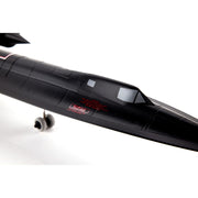 Eflite EFL02050+SPMX224S30 SR-71 Blackbird Twin 40mm EDF BNF Basic with AS3X and SAFE Select - Hobby City NZ