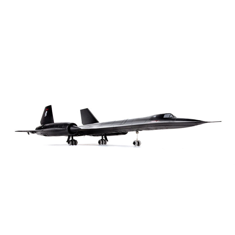 Eflite EFL02050+SPMX224S30 SR-71 Blackbird Twin 40mm EDF BNF Basic with AS3X and SAFE Select - Hobby City NZ