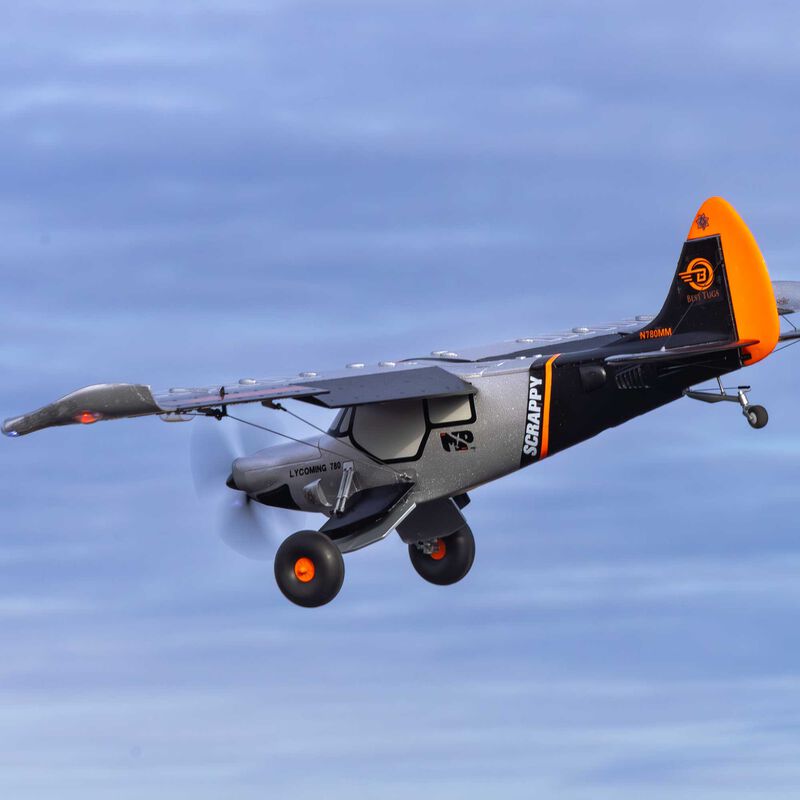 Eflite EFL02150D Micro Scrappy 800mm BNF Basic with AS3X and SAFE Select - Hobby City NZ