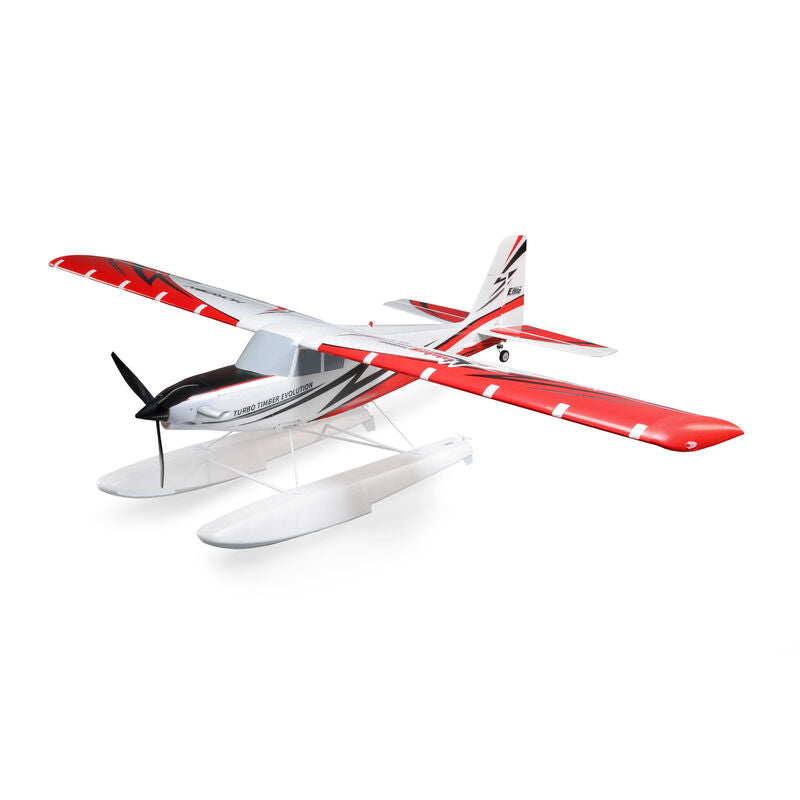 Eflite EFL105250B Turbo Timber Evolution 1.5m Smart BNF Basic, Includes Floats - Hobby City NZ