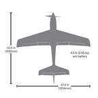 E-Flite V1200 1.2m BNF Basic with AS3X+ and SAFE Select RC Aeroplane (2)