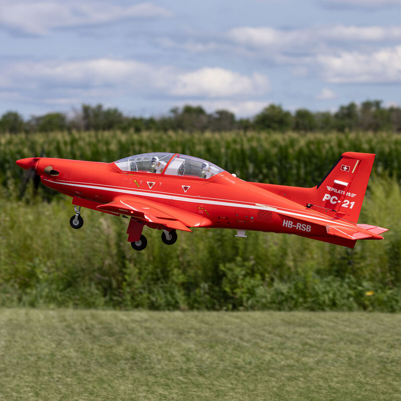 E-flite Pilatus PC-21 1.3m BNF Basic with AS3X+ and SAFE Select - EFL14950
