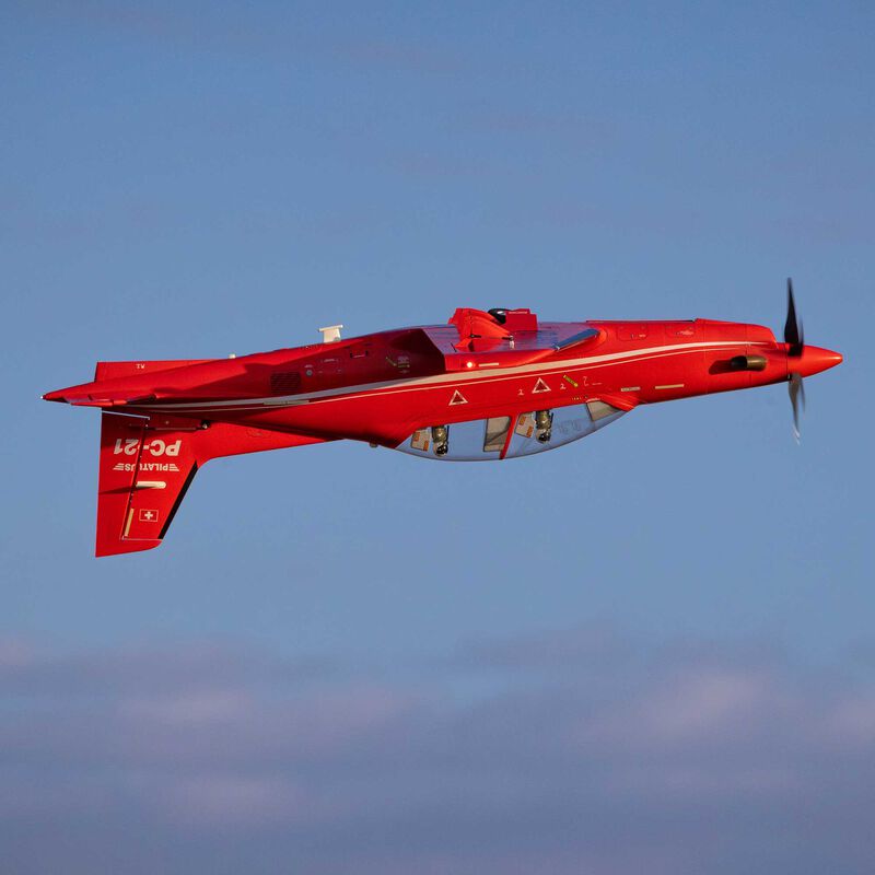 E-flite Pilatus PC-21 1.3m BNF Basic with AS3X+ and SAFE Select - EFL14950