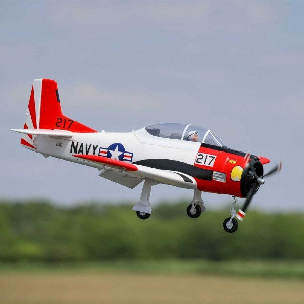 E-flite EFL18350 T-28 Trojan 1.2m BNF Basic w/Smart
