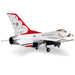 E-flite EFL87950 F-16 Thunderbirds 80mm EDF BNF Basic w/AS3X and SAFE Select (8347881406701)