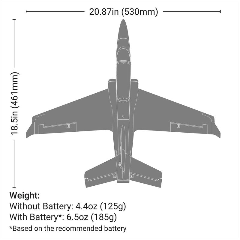 Eflite EFLU17750 UMX Viper 30mm EDF Jet BNF Basic with AS3X and SAFE Select (9250475049197)