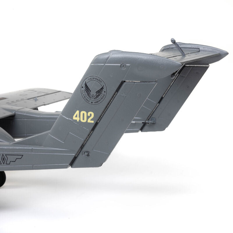 E-flite Micro OV-10 Bronco 645mm BNF Basic with AS3X and SAFE Select - EFLU35050