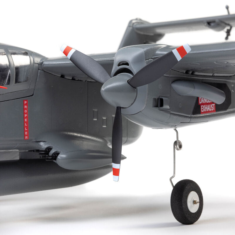 E-flite Micro OV-10 Bronco 645mm BNF Basic with AS3X and SAFE Select - EFLU35050