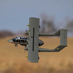 E-flite Micro OV-10 Bronco 645mm BNF Basic with AS3X and SAFE Select - EFLU35050