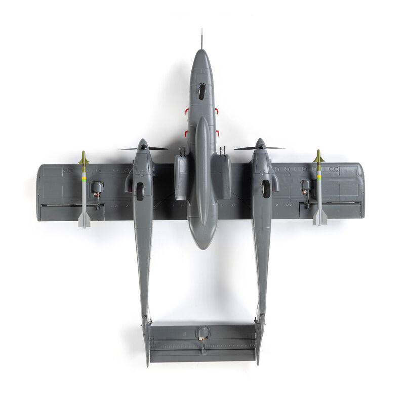 E-flite Micro OV-10 Bronco 645mm BNF Basic with AS3X and SAFE Select - EFLU35050