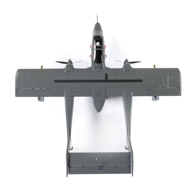 E-flite Micro OV-10 Bronco 645mm BNF Basic with AS3X and SAFE Select - EFLU35050