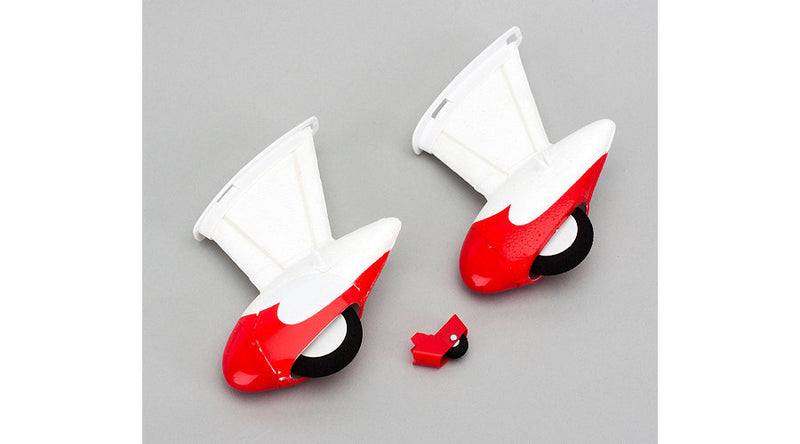 E-flite EFLU4555 Landing Gear and Tail Wheel Set: UMX Gee Bee R2 - Hobby City NZ (8347082555629)