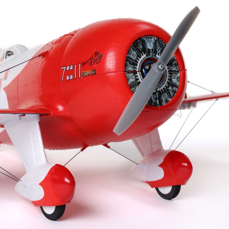 Eflite EFLU61500 UMX Gee Bee R-2 510mm BNF Basic with AS3X and SAFE Select - Hobby City NZ