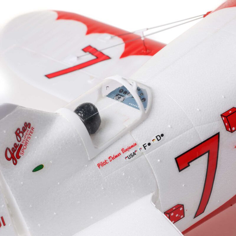 E-Flite UMX Gee Bee R-2 510mm BNF Basic with AS3X and SAFE Select RC Plane (11)
