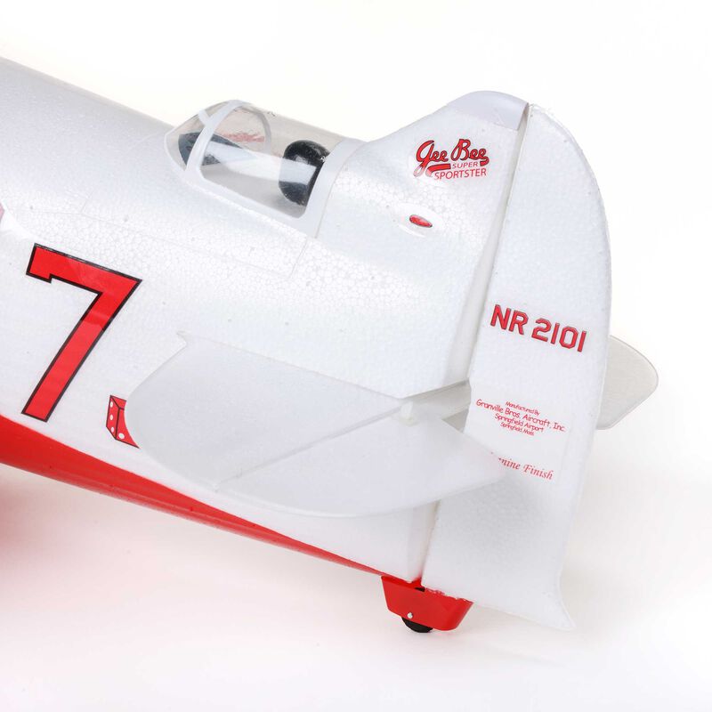 E-Flite UMX Gee Bee R-2 510mm BNF Basic with AS3X and SAFE Select RC Plane (9)