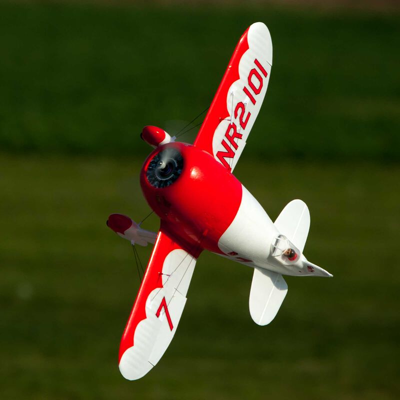 Eflite EFLU61500 UMX Gee Bee R-2 510mm BNF Basic with AS3X and SAFE Select - Hobby City NZ