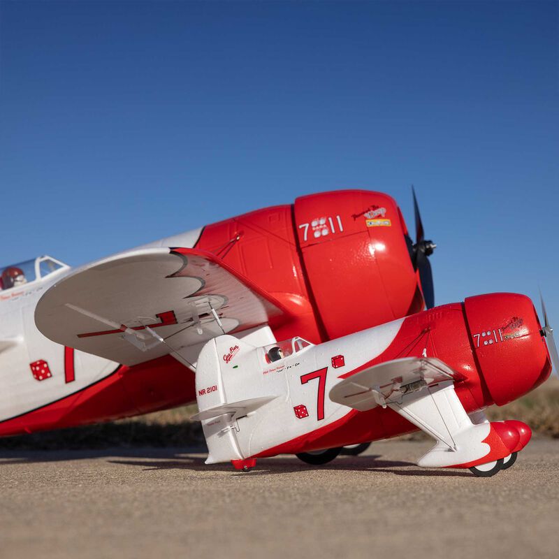 Eflite EFLU61500 UMX Gee Bee R-2 510mm BNF Basic with AS3X and SAFE Select - Hobby City NZ