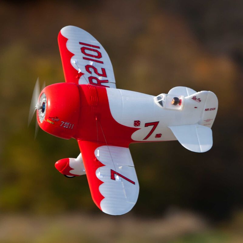 Eflite EFLU61500 UMX Gee Bee R-2 510mm BNF Basic with AS3X and SAFE Select - Hobby City NZ