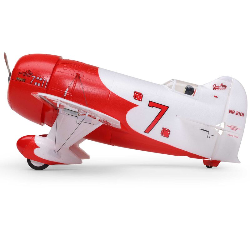 Eflite EFLU61500 UMX Gee Bee R-2 510mm BNF Basic with AS3X and SAFE Select - Hobby City NZ