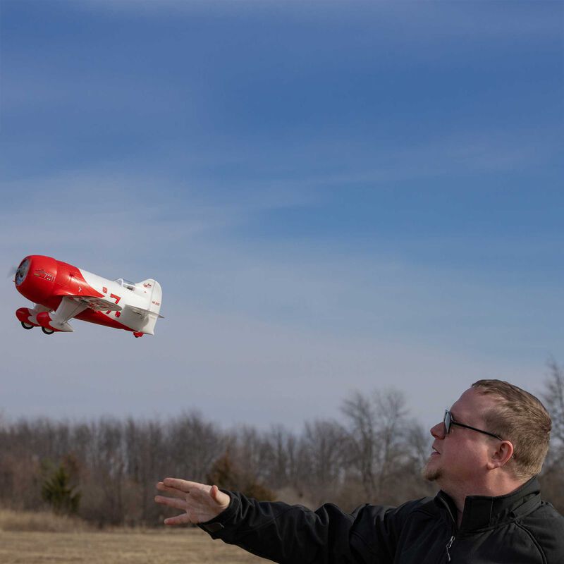 E-Flite UMX Gee Bee R-2 510mm BNF Basic with AS3X and SAFE Select RC Plane (3)