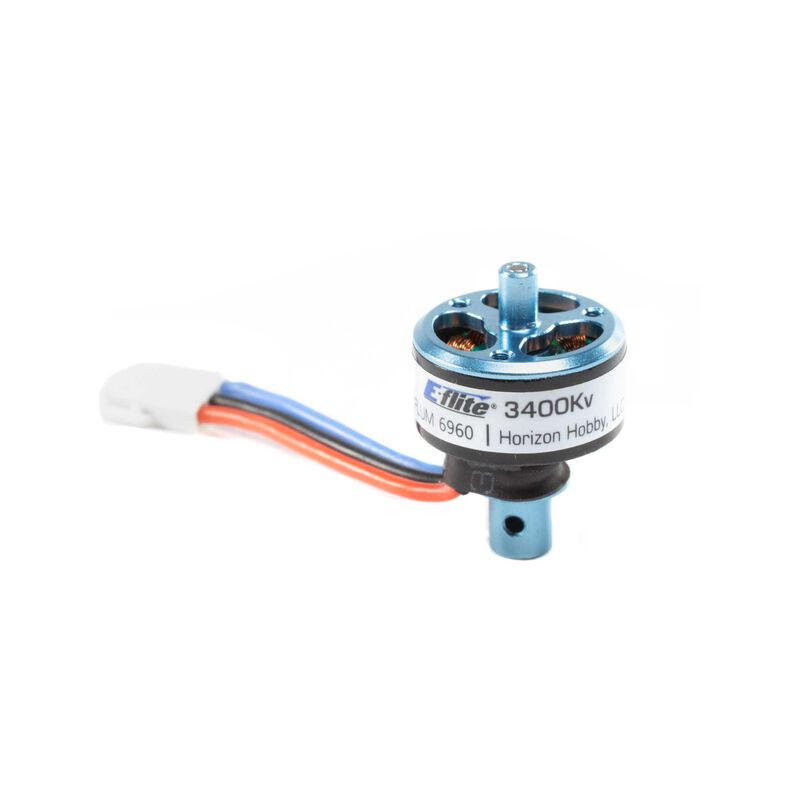 E-flite EFLUM6960 Motor 3400Kv: UMX Turbo Timber - Hobby City NZ (8347082785005)