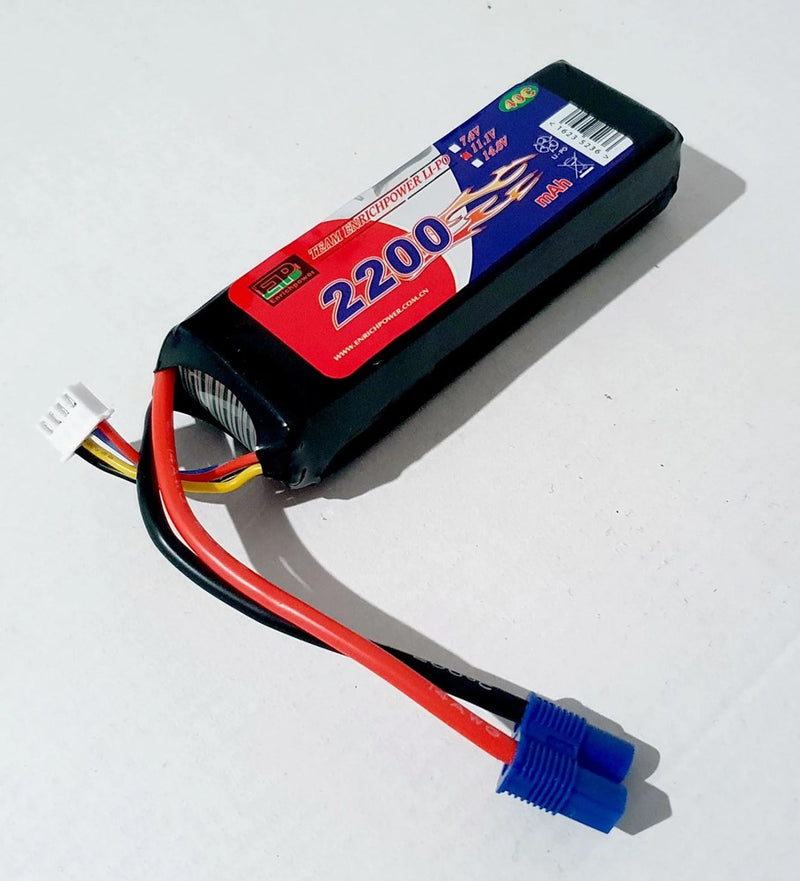 Enrich Power LP4S-2700EC Li-Po 14.8v 2700mAh 40C EC3