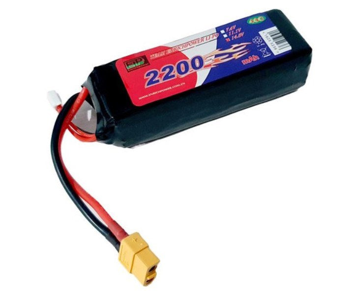 Enrich Power LP4S-2200 Li-Po 14.8v 2200mAh 40C XT60