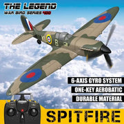 RC Plane - Ready To Fly - WWII Spitfire 400mm With 4Ch Remote and Gyro (8338260721901)