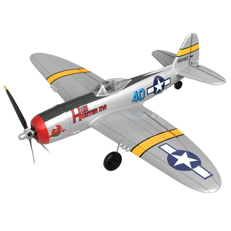 RC Plane - Ready To Fly - P47 Thunderbolt 400mm With 4Ch Remote and Gyro - Hobby City NZ (9104516317421)