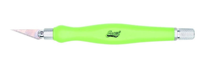 Excel Tools 016027 K-27 Rubber Grip knife #1 Gree