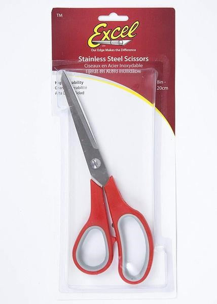 Excel Tools 55610 8 Super Sharp S/Steel Scissor" (7537754931437)