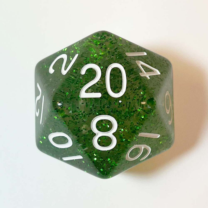 MDG MDG20520 Mega Acrylic d20: Ethereal Green (9003876188397)