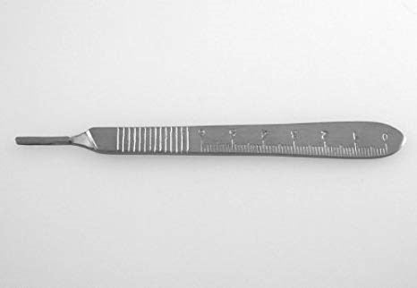 Excel Tools 04 Large Stainless Scalpel Handle (8346414645485)