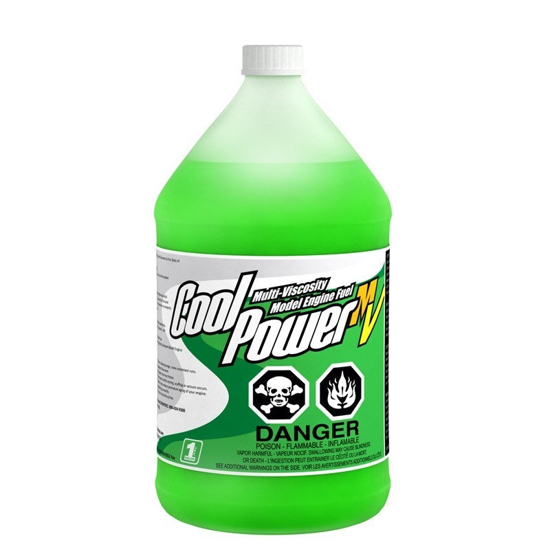 Cool Power F-MV10 10% Nitro Fuel Model Engine Fuel Air/Heli Ringed Engine (1 Gallon Bottle)