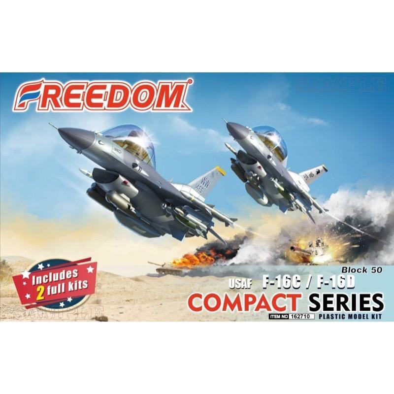 Freedom Models 62710 Egg F16C & F-16D USAF Block 50 (Includes 2 Kits)