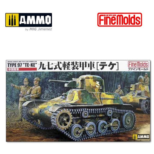 xFine Molds FMFM10 1/35 IJA Type 97 Light Armored Car "Te-Ke" (7546203308269)