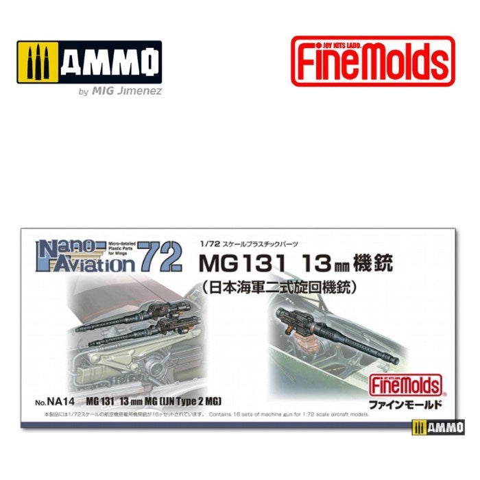 xFine Molds FMNA14 1/72 MG131 13mm - Hobby City NZ (7546207797485)