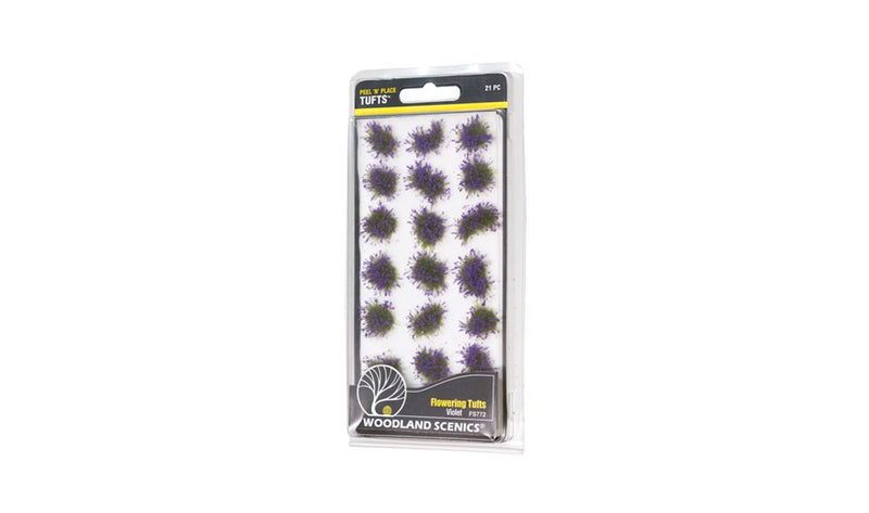 Woodland Scenics FS772 Violet Flowering Tufts - Hobby City NZ (6660648534065)