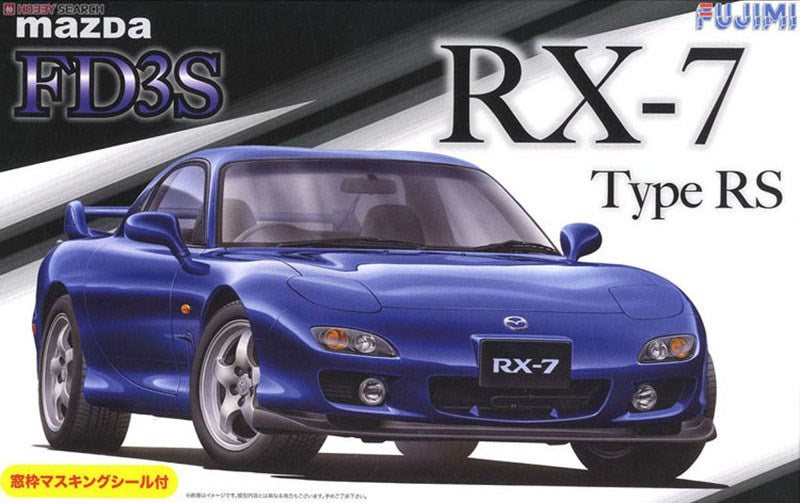 Fujimi 039428 1/24 Mazda FD3S RX-7 Type RS w/Window Frame Masking (8745073508589)