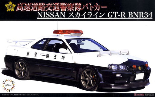 Fujimi 039770 1/24 Skyline GT-R R34 Police - Hobby City NZ (8324820926701)