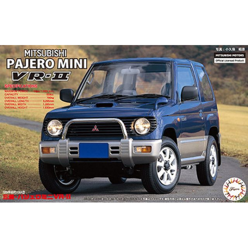 Fujimi 046259 1/24 Mitsubishi Pajero Mini VR-II - Hobby City NZ (7597354483949)