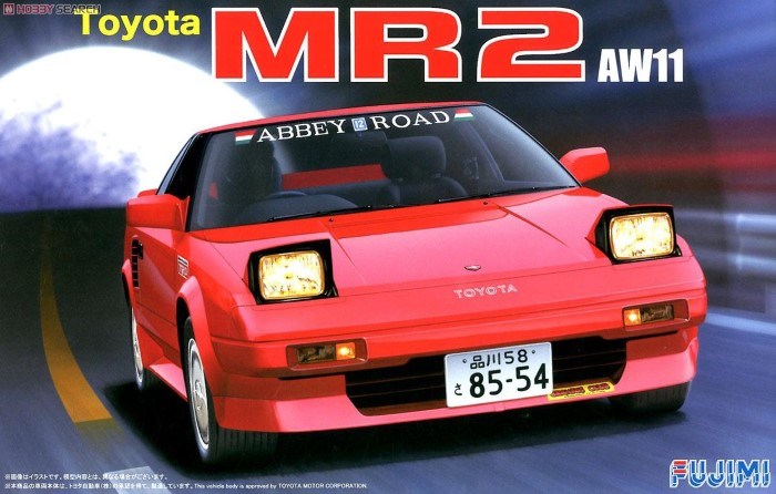 Fujimi 046280 1/24 Toyota MR2 AW11 (8941171867885)
