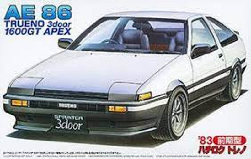 Fujimi 046426 1/24 '83 AE86 Trueno Early Type (8324820992237)