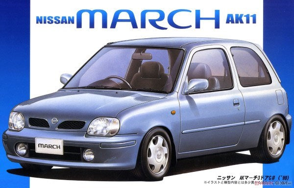 FUJ046617 Fujimi 1/24 Nissan AK11 March 3 Door (8745103818989)