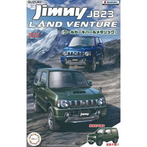 Fujimi 066295 1/24 Suzuki Jimny JB23 Land Venture - Cool Khaki Pearl Metallic (8120419188973)