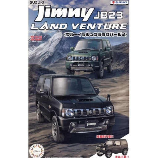 Fujimi 066301 1/24 Suzuki Jimny JB23 Land Venture - Blueish Black Pearl (Snap Kit) - Hobby City NZ