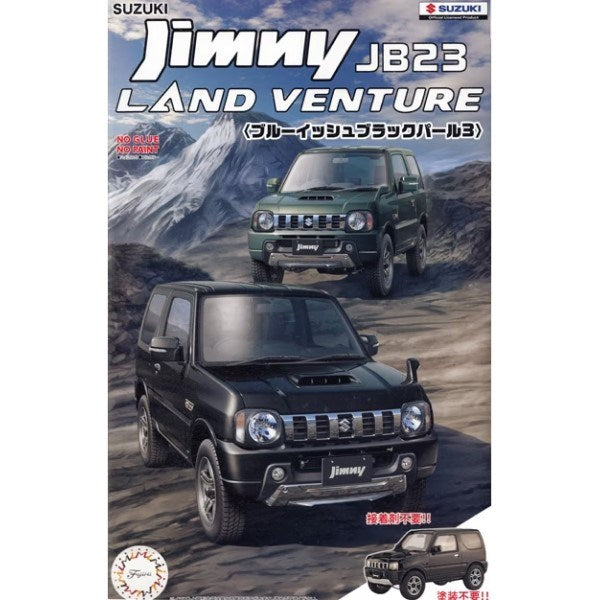 Fujimi 066301 1/24 Suzuki Jimny JB23 Land Venture - Blueish Black Pearl (Snap Kit) (8120419221741)
