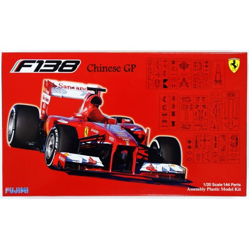 Fujimi 091761 1/20 F1 Ferrari F138 Chinese GP (8120419287277)